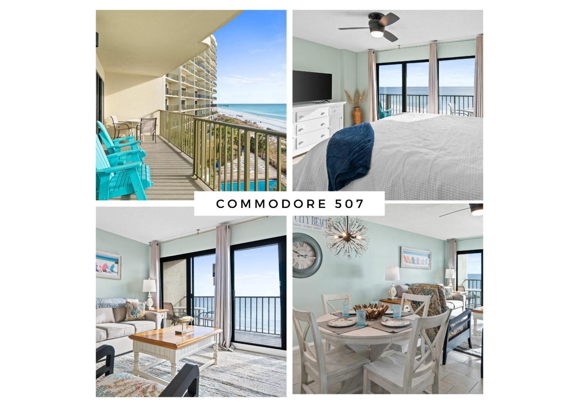 Commodore Resort #507 By Book That Condo Panama City Beach Ngoại thất bức ảnh